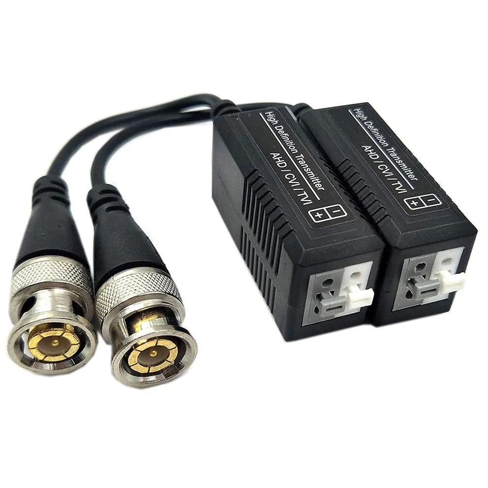 Balun de Vídeo HD Passivo – Engate Rápido